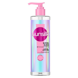 ซันซิล แชมพู ไกลคอล กลอส (สีชมพู) 380 มล. - Sunsilk