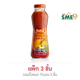 ซันซอส น้ำจิ้มสุกี้สูตรเข้มข้น 380 กรัม  (แพ็ก 3 ชิ้น) - ซันซอส, เครื่องปรุงรส