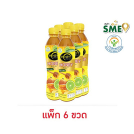 ฮันนี่ น้ำผึ้งผสมมะนาว 380 มล. (แพ็ก 6 ขวด) - ฮันนี่, สินค้าแนะนำ SME