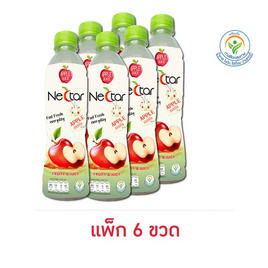 เนคต้าร์ น้ำแอปเปิ้ล 380 มล. (แพ็ก 6 ขวด) - เนคต้าร์, น้ำผลไม้&ผัก