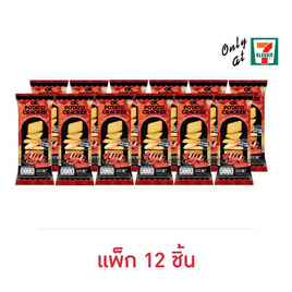 โอเค โปเตโต้แครกเกอร์รสปลาหมึกย่าง 38 กรัม (แพ็ก 12 ชิ้น) - โอเค, ขนมขบเคี้ยว และช็อคโกแลต