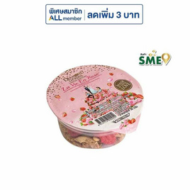 ไดมอนด์เกรนมอลต์เฟลค รสสตอเบอร์รี่ โรส 38 กรัม  แพ็ก 6 ชิ้น - ไดมอนด์เกรนส์, ซีเรียล