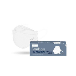 หน้ากากอนามัย 3D Welcare สีขาว กล่อง  25 ชิ้น - Welcare, เครื่องมือเพื่อสุขภาพ