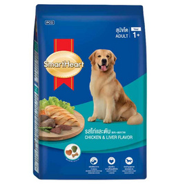 สมาร์ทฮาร์ท อาหารสุนัขโต รสไก่และตับ 3 กก. - สมาร์ทฮาร์ท, ผลิตภัณฑ์สำหรับน้องสุนัข
