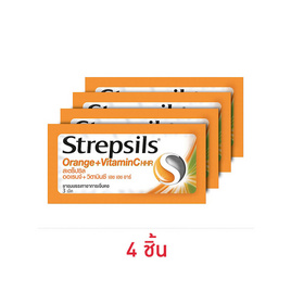 สเตร็ปซิลออเรนจ์+วิตามินซีเอชเอชอาร์ 3 เม็ด - สเตร็ปซิล, ลูกอม