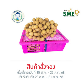 ลำไยสดพันธุ์อีดอ 3 กิโลกรัม อ. ป่าซาง จ. ลำพูน - วิสาหกิจชุมชนแปลงใหญ่ลำไย ต.ป่าซาง จ. ลำพูน, ผักและผลไม้