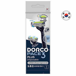 ดอร์โคมีดโกนใช้แล้วทิ้ง เพซ 3 รุ่น 3 ใบมีด (แพ็ค 4 ชิ้น) - DORCO, อุปกรณ์เสริมความงาม