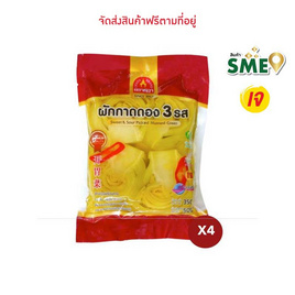 ตราชฎา ผักกาดดอง 3 รส (เกี้ยมฉ่าย) 500 ก. (4 แพ็ก) - ตราชฎา, เครื่องปรุงรสและของแห้ง