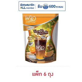 เพรียวคอฟฟี่ผสมโครเมียม สูตรกาแฟดำผงส้ม (3.5กรัม x 5ซอง) แพ็ก 6 ถุง - เพรียว, เพรียวคอฟฟี่ ราคาพิเศษ