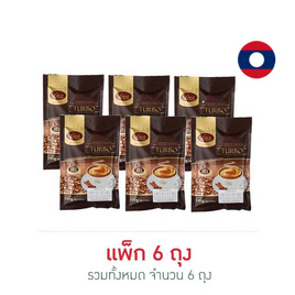 ดาว กาแฟ 3 in 1 รสเทอร์โบ 5 ซอง/ถุง (แพ็ก 6 ถุง) - ดาวกาแฟ, ชา&กาแฟพร้อมดื่ม