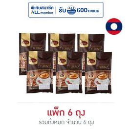 ดาว กาแฟ 3 in 1 รสเทอร์โบ 5 ซอง/ถุง (แพ็ก 6 ถุง) - ดาวกาแฟ, ชา&กาแฟพร้อมดื่ม