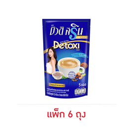 กาแฟ 3 in 1 บิวติสรินพลัส ดี-ทอซี่ 60 กรัม 5 ซอง/ถุง (แพ็ก 6 ถุง) - บิวติสริน, กาแฟสำเร็จรูป