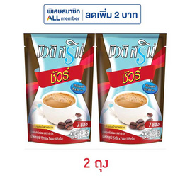 บิวติสริน ชัวร์ กาแฟ 3in1 105 กรัม (15 กรัม x 7 ซอง) - บิวติสริน, เครื่องดื่ม
