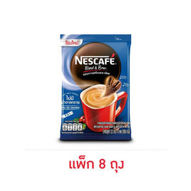 เนสกาแฟ 3in1 เบลนด์แอนด์บรู สูตรไม่มีน้ำตาล 109.8 (12.2 กรัม x 9 ซอง) แพ็ก 8 ถุง - Nescafe, เครื่องดื่ม