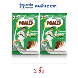 ไมโล แอคทิฟโก 3in1 สูตรปกติ 115 กรัม (23 กรัม x 5 ซอง) - ไมโล, ผงชงดื่มช็อกโกแลต