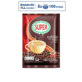 ซุปเปอร์กาแฟ 3in1 ออริจินัล 1360 กรัม (17 กรัม x 80 ซอง) - ซุปเปอร์กาแฟ, เครื่องดื่มและผงชงดื่ม