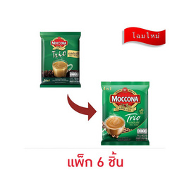 มอคโคน่า ทรีโอ 3in1 เอสเปรสโซ่ 142.2 กรัม (15.8 กรัม x 9 ซอง) แพ็ก 6 ถุง - Moccona, moccona