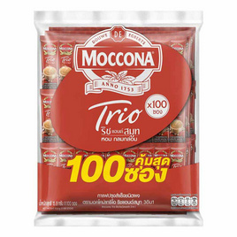 มอคโคน่าทรีโอ กาแฟ 3in1 ริชแอนด์สมูท 1800 กรัม (15.8 กรัม x 100 ซอง) - Moccona, กาแฟ