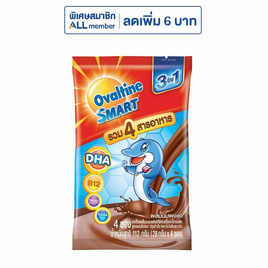 โอวัลติน สมาร์ท 3in1 28 กรัม (4 ซอง/ถุง) แพ็ก 6 ถุง - Ovaltine, เครื่องดื่มและผงชงดื่ม