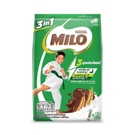 ไมโล แอคทิฟโก 3in1 สูตรปกติ 299 กรัม (23 กรัม x 13 ซอง) - ไมโล