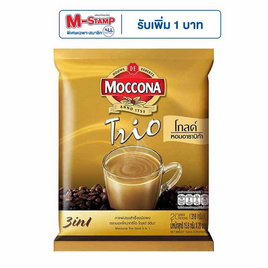 มอคโคน่า ทรีโอ โกลด์ กาแฟ 3in1 316 กรัม (แพ็ก 20 ซอง) - Moccona, เครื่องดื่ม