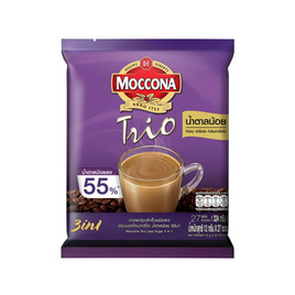 มอคโคน่า ทรีโอ 3in1 น้ำตาลน้อย 324 กรัม (12 กรัม x 27 ซอง) - Moccona, moccona