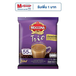 มอคโคน่าทรีโอ 3in1 น้ำตาลน้อย 324 กรัม (12 กรัม x 27 ซอง) - มอคโคน่า, กาแฟ