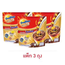 โอวัลติน โกลด์ 3in1 360 กรัม (12 ซอง/ถุง) แพ็ก 3 ถุง - Ovaltine, ผงชงดื่มเพื่อสุขภาพ