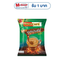 อินโดคาเฟ่ กาแฟ 3in1 เอสเพรสโซ่ 405 กรัม (แพ็ก 27 ซอง) - INDOCAFE, ตุนกาแฟคุ้มทั้งเดือน