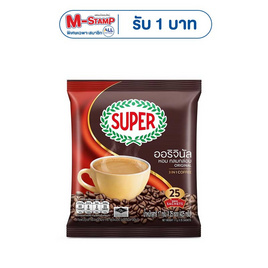 ซุปเปอร์ กาแฟ 3in1 ออริจินัล 425 กรัม (17 กรัม x 25 ซอง) - ซุปเปอร์กาแฟ, ตุนกาแฟคุ้มทั้งเดือน