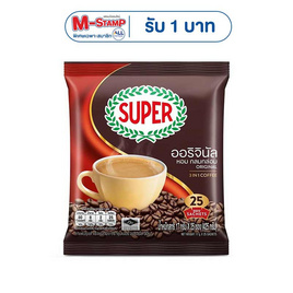 ซุปเปอร์ กาแฟ 3in1 ออริจินัล 425 กรัม (17 กรัม x 25 ซอง) - ซุปเปอร์กาแฟ
