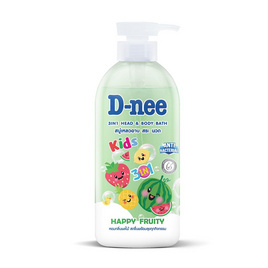 ดีนี่ คิดส์ สบู่เหลว 3in1 แฮปปี้ ฟรุตตี้ ซัมเมอร์ ซอเบท 450 มล. - D-nee, ของใช้สำหรับเด็ก