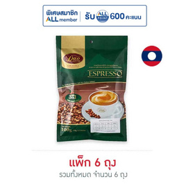 ดาวกาแฟ 3in1 รสเอสเปรสโซ่ 5 ซอง/ถุง (แพ็ก 6 ถุง) - ดาวกาแฟ, เครื่องดื่ม