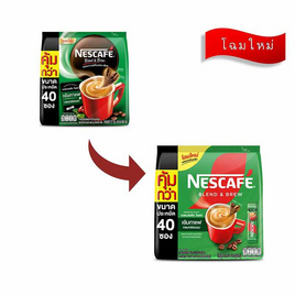 เนสกาแฟ 3in1 เบลนด์แอนด์บรู เอสเปรสโซ่ โรสต์ 604 กรัม (15.1 กรัม x 40 ซอง) - Nescafe, สินค้าขายดี nestle