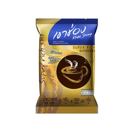 เขาช่อง กาแฟ 3in1 ซุปเปอร์ริช 60 กรัม (15 กรัม x 4 ซอง) แพ็ก 10 ถุง - เขาช่อง, เขาช่อง