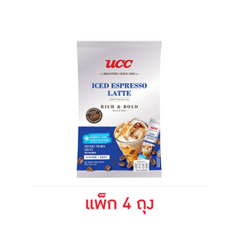 ยูซีซี 3in1 เอสเปรสโซ่ ลาเต้ 60 กรัม (15กรัม x 4ซอง/ถุง) (แพ็ก 4 ถุง) - UCC, กาแฟ