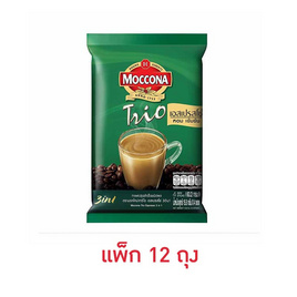 มอคโคน่าทรีโอกาแฟ 3in1 เอสเปรสโซ่ 63.2 กรัม (แพ็ก 12 ถุง) - Moccona, กาแฟ