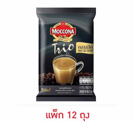 มอคโคน่า กาแฟ 3in1 คลาสสิค 63.2 กรัม (15.8 กรัม x 4ซอง) แพ็ก 12 ถุง - Moccona, กาแฟสำเร็จรูป