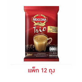มอคโคน่า 3in1 ริชแอนด์สมูท 63.2 กรัม 4ซอง/ถุง (แพ็ก 12 ถุง) - Moccona, กาแฟ