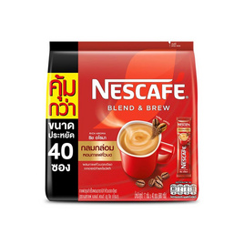 เนสกาแฟ 3in1 เบลนด์แอนด์บรู ริช อโรมา 680 กรัม (17กรัม x 40 ซอง) - Nescafe, ชา&กาแฟพร้อมดื่ม