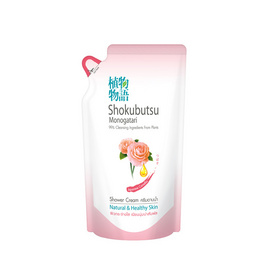 โชกุบุสซึ ครีมอาบน้ำ เจแปนนิสคาเมลเลีย 400 มล. (ถุงเติม) - Shokubutsu