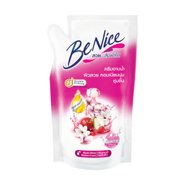 บีไนซ์ ครีมอาบน้ำ สูตรมีสทิคไวท์ (ถุงเติม) 400 มล. - Be Nice, เมื่อซื้อผลิตภัณฑ์ Benice กรอกโค้ด ลดทันที