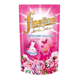 ไฟน์ไลน์ พลัส ผลิตภัณฑ์ซักผ้าชนิดน้ำ สูตรซันนี่พิงค์ สีชมพู 400 มล. - Fineline, ไฟน์ไลน์ ซักผ้า รีดผ้า ราคาพิเศษ