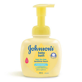 จอห์นสัน สบู่เด็ก เบบี้ท็อปทูโท โฟมมิ่ง 400 มล. - Johnson's, 7Online