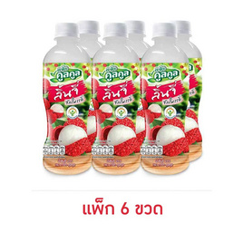 กาโตะ คูลคูล น้ำลิ้นจี่ 400 มล. (แพ็ก 6 ขวด) - กาโตะ, น้ำผลไม้&ผัก