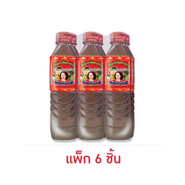 แม่บุญล้ำเจ้าเก่า น้ำปลาร้าต้มสุกปรุงรส 400 มล. (แพ็ก 6 ชิ้น) - แม่บุญล้ำ, ร่วมอุดหนุนสินค้า SME