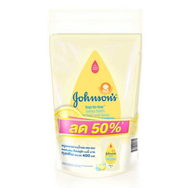 จอห์นสัน ครีมอาบน้ำ ท็อปทูโท 400 มล. x3 ถุงเติม - Johnson's, Johnson's