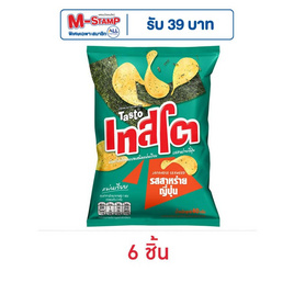 เทสโตแผ่นเรียบ รสสาหร่ายญี่ปุ่น 40 กรัม - เทสโต, เทสโต