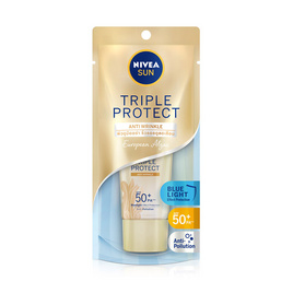 นีเวีย ซัน ทริปเปิ้ล โพรเท็ค แอนตี้ ริงเคิล เอสพีเอฟ/พีเอ +++ 40 มล. - Nivea, ผลิตภัณฑ์ดูแลผิวหน้า