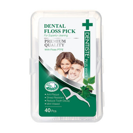 เดนทิสเต้ ไหมขัดฟัน ชนิดด้ามจับ 40 ชิ้น - Dentiste, อุปกรณ์ดูแลช่องปาก